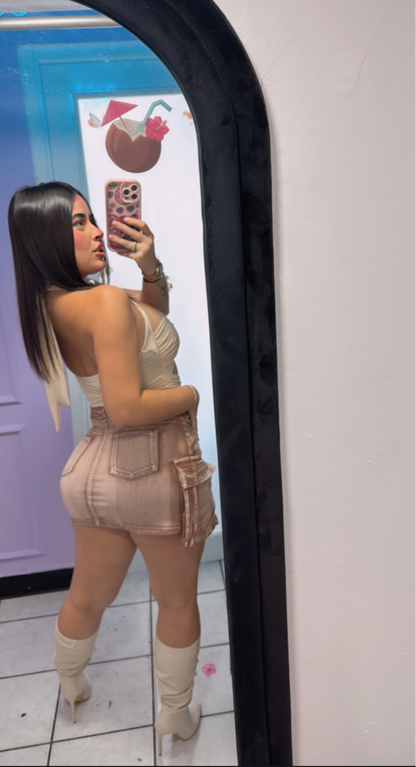 Cargo Skirt🤎