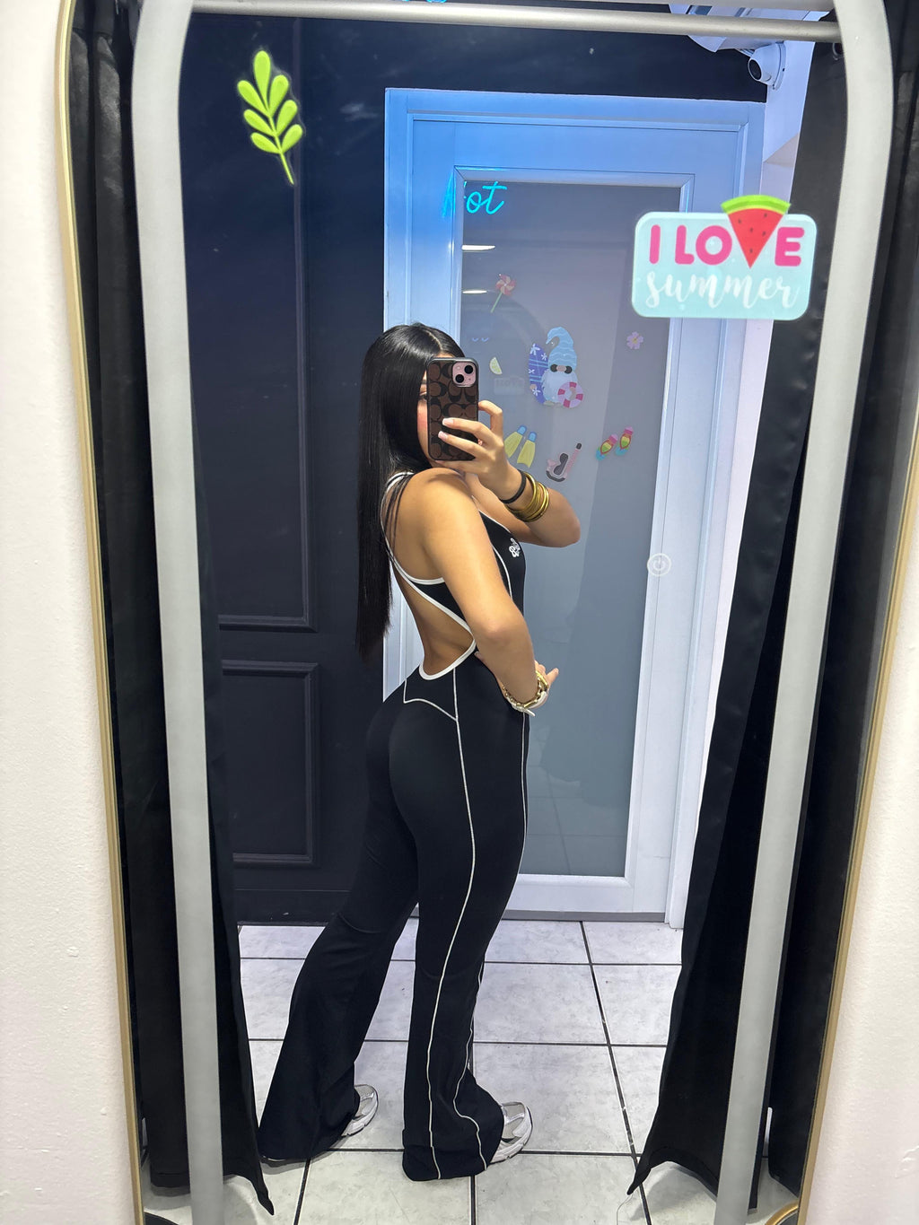 Black Motion Jumpsuit