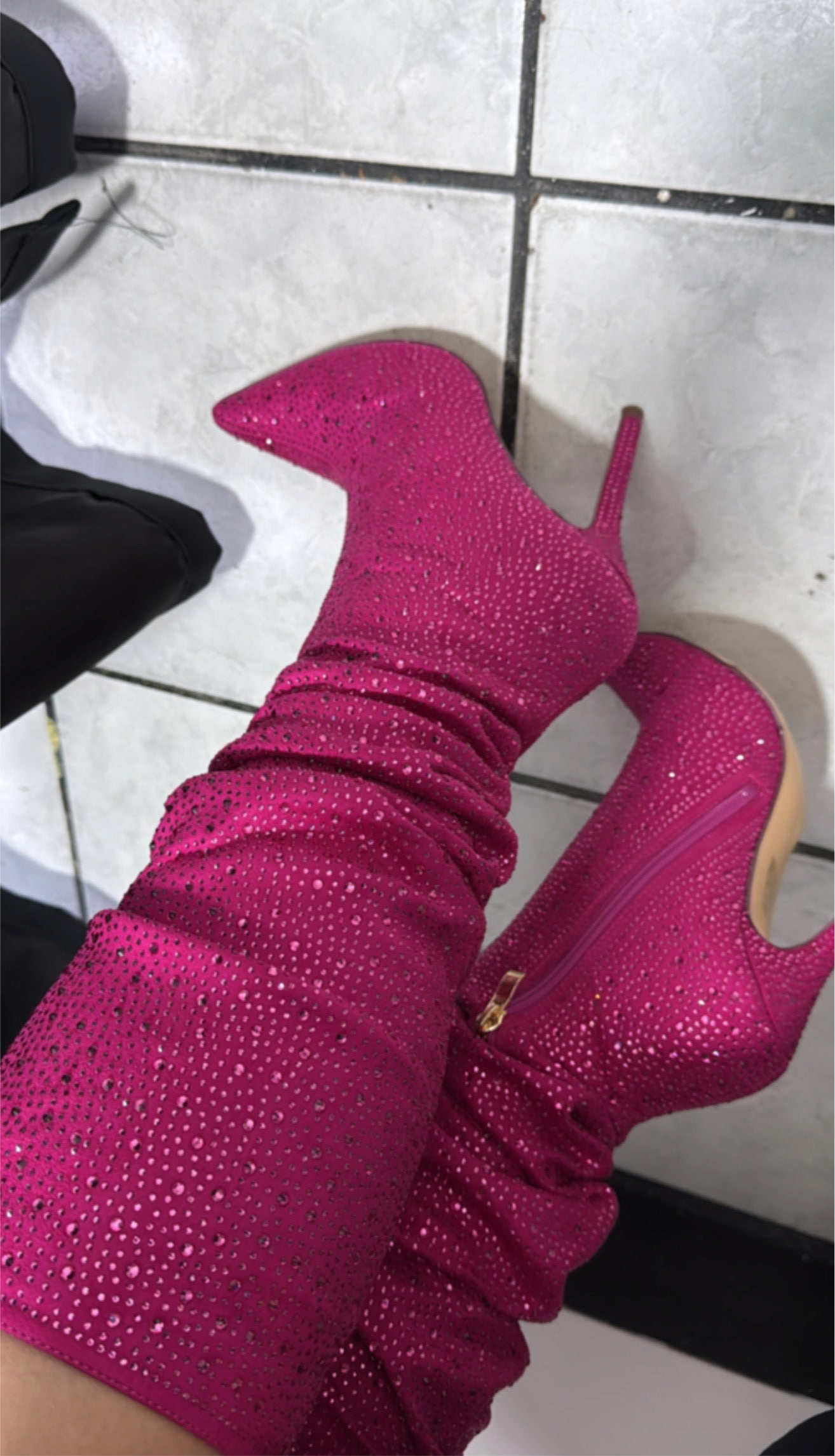 Diamond Pink Boots 🩷