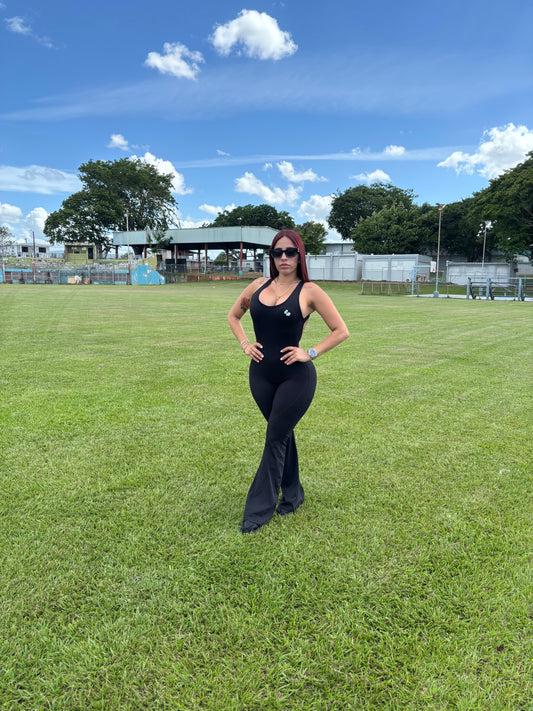 Noir Curve Jumpsuit 🖤🐅