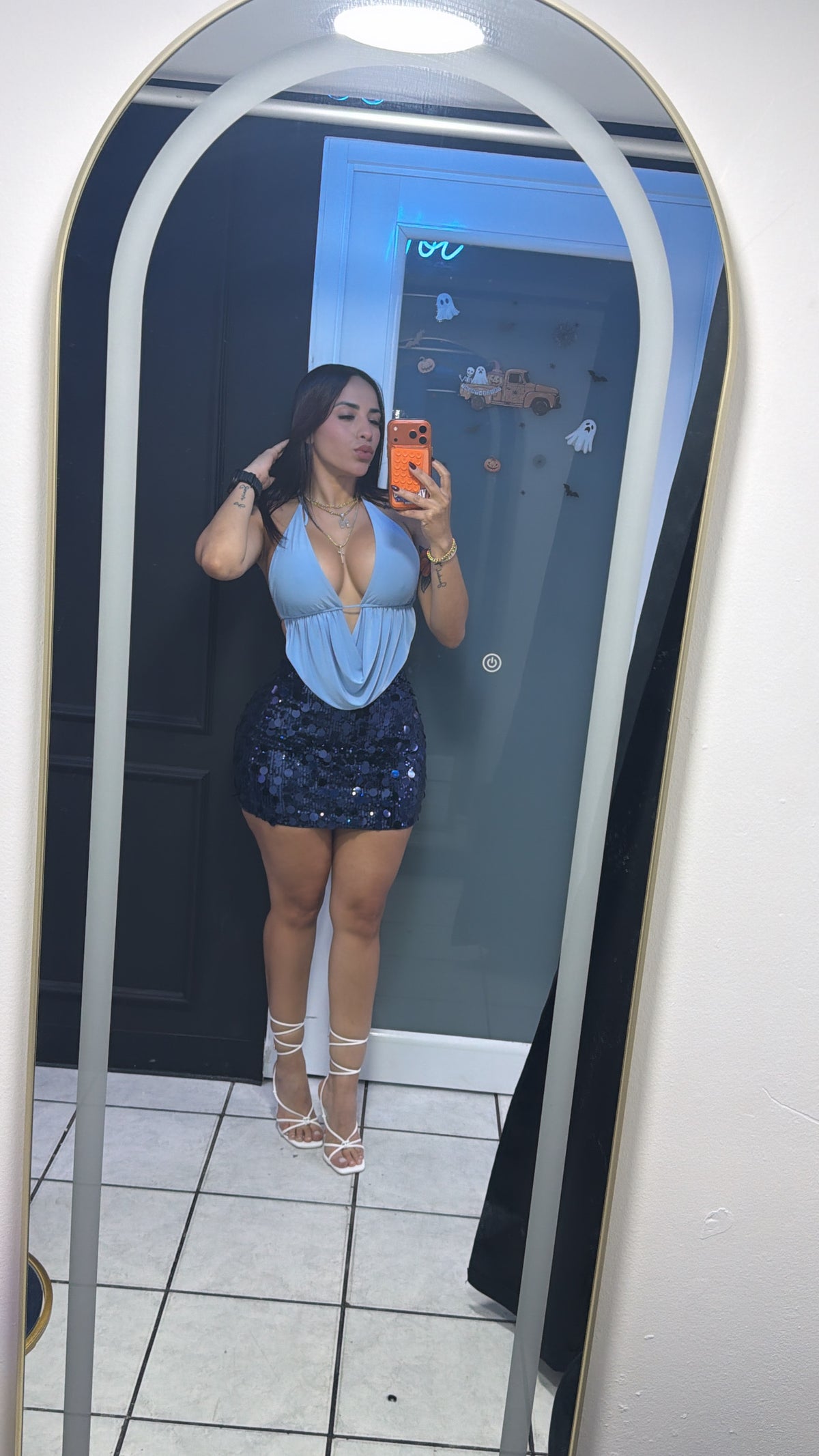 💙 Midnight Shimmer Skirt