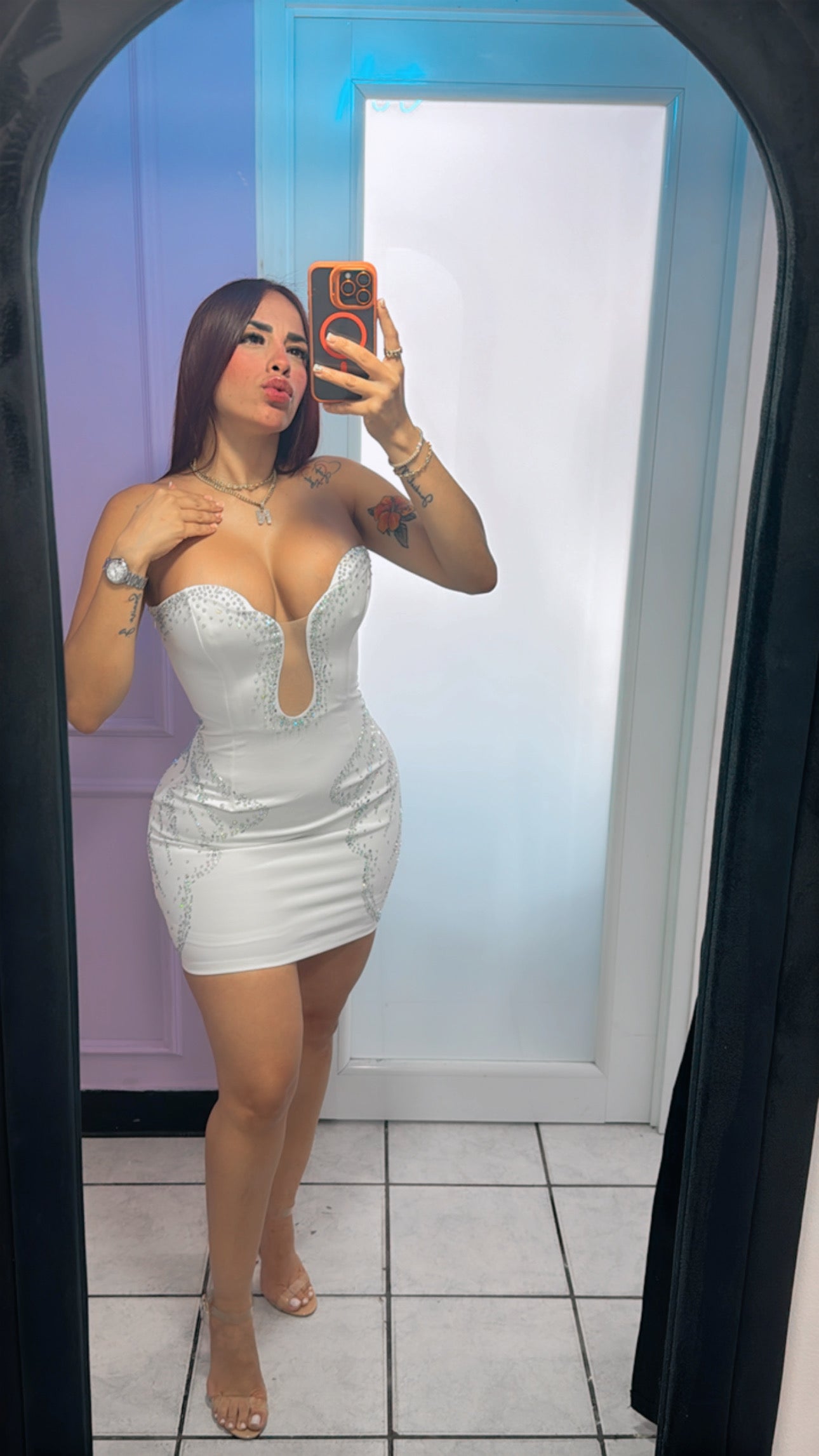 White Luxury Dress