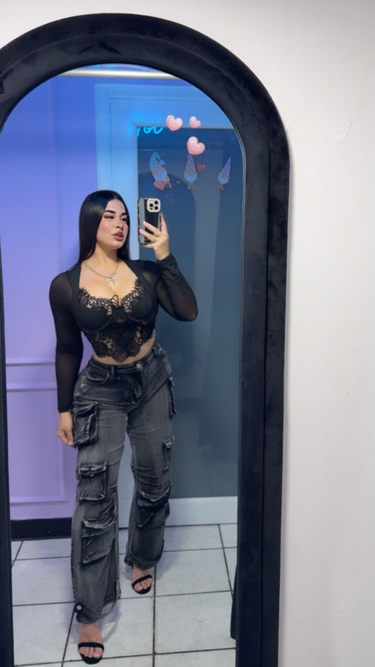 Mesh Long Sleeve🖤