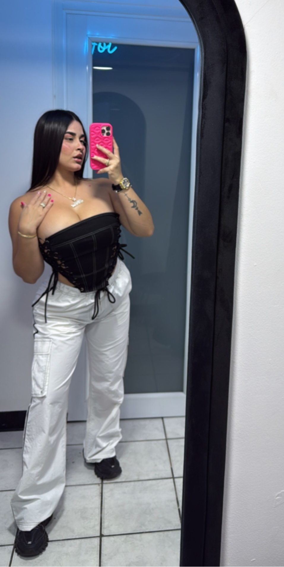 Black & White Pant