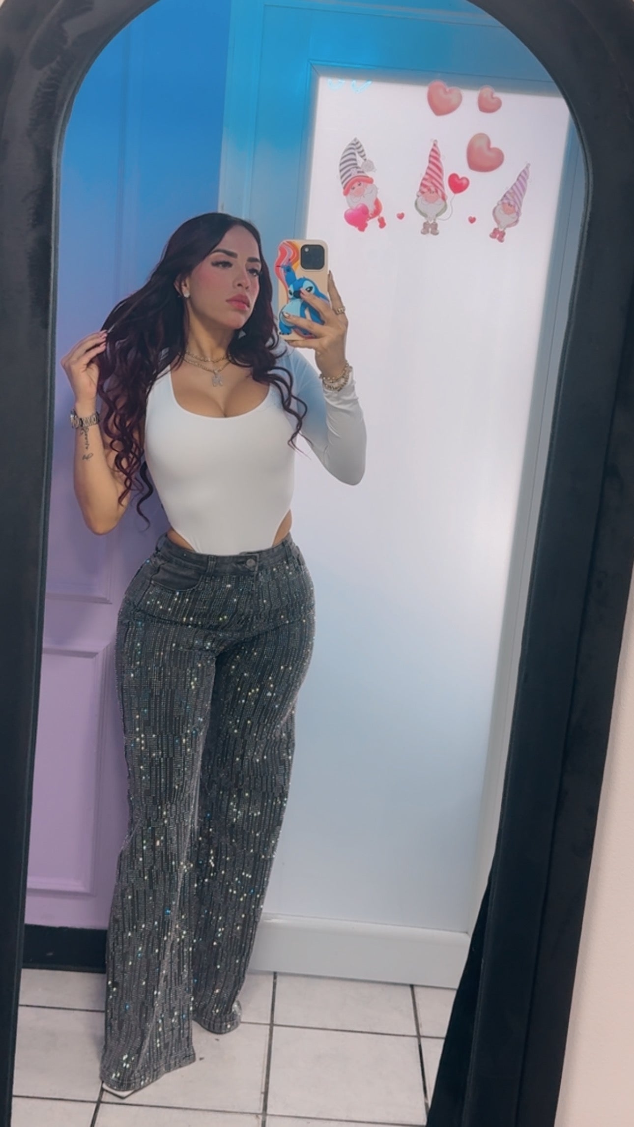 Rhinestone Pant💙