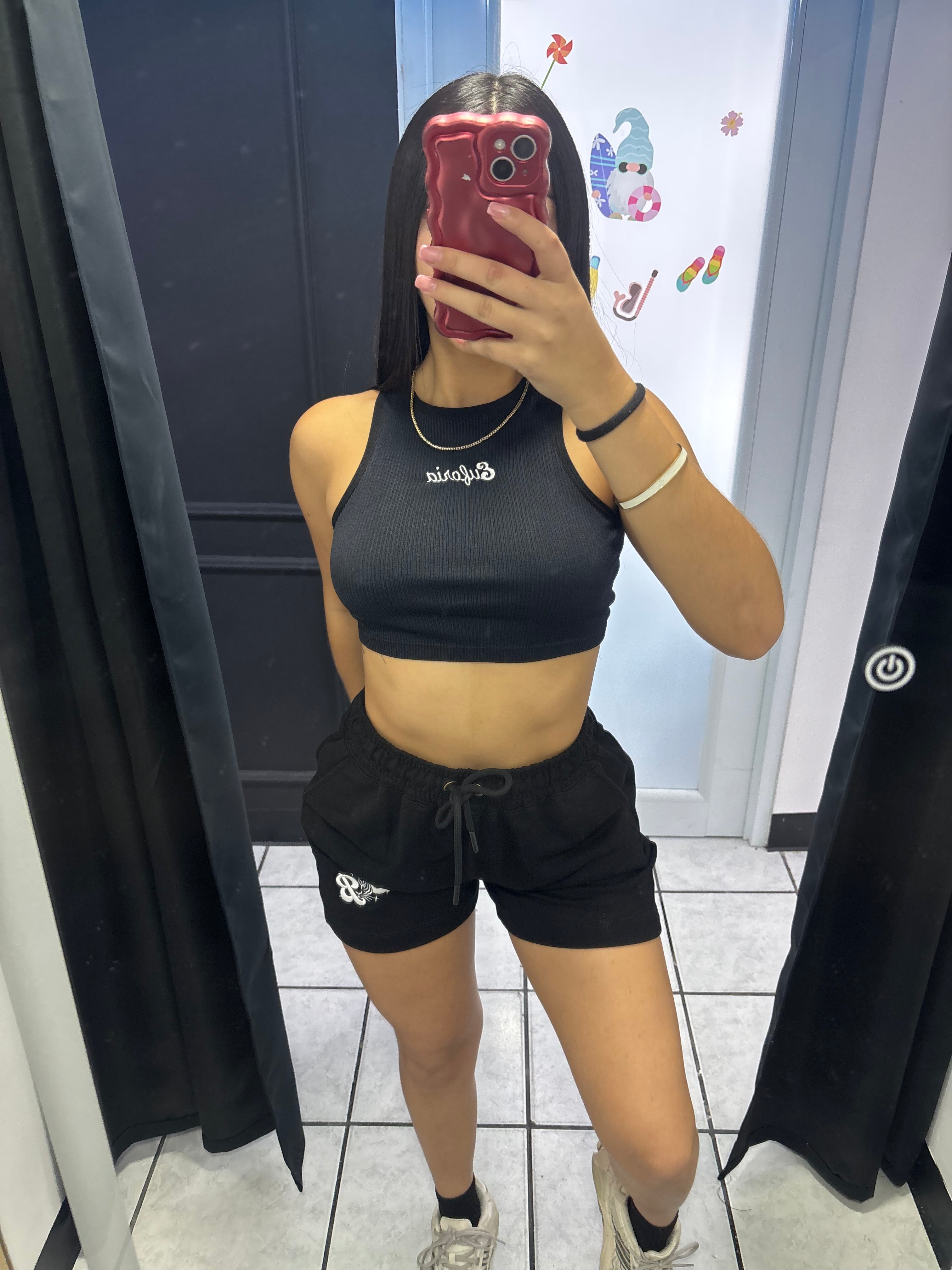 Euforia Rib Top 💕🖤🤍🧡