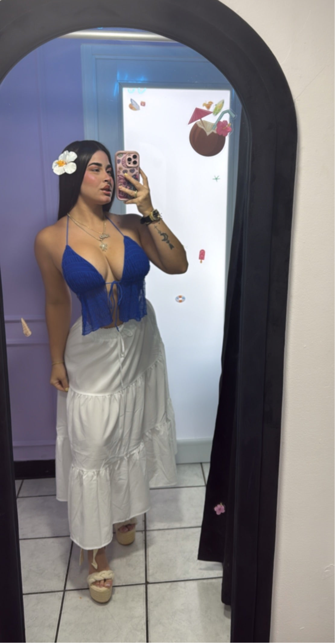 Crop Top Blue💙