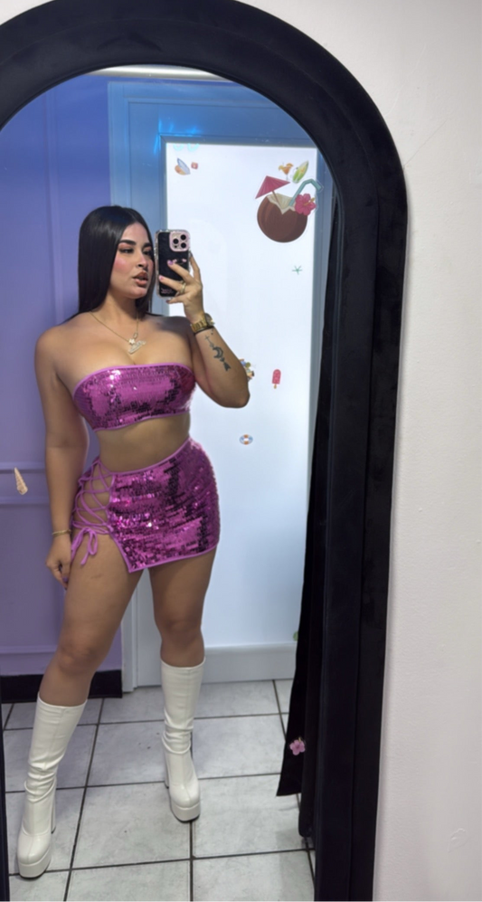 Shining with the pink set💕