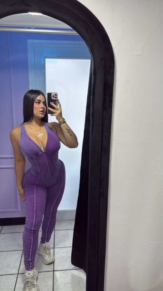 Electric Violet Jumpsuit