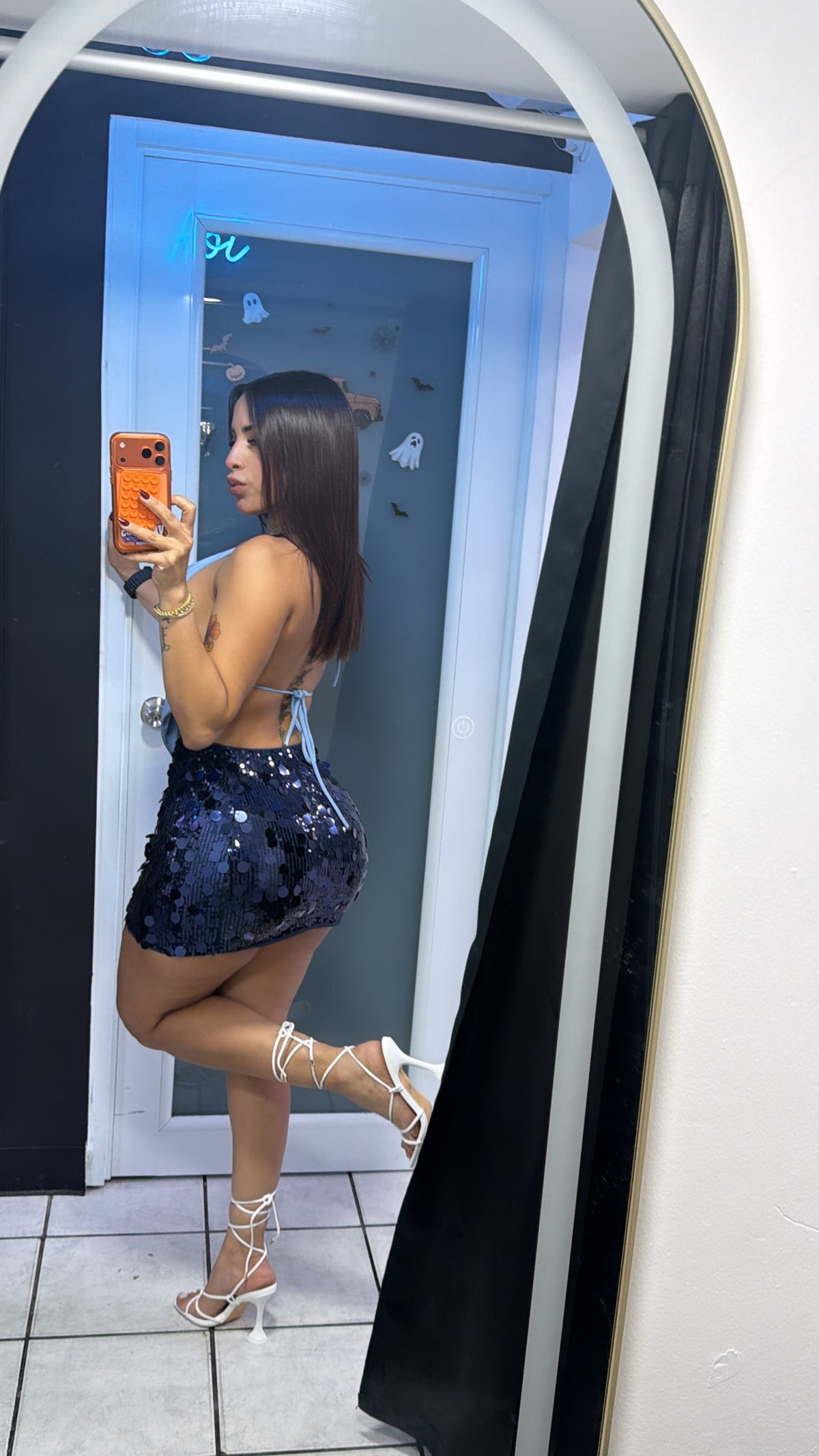 💙 Midnight Shimmer Skirt