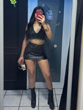 Midnight Cargo Skirt🖤