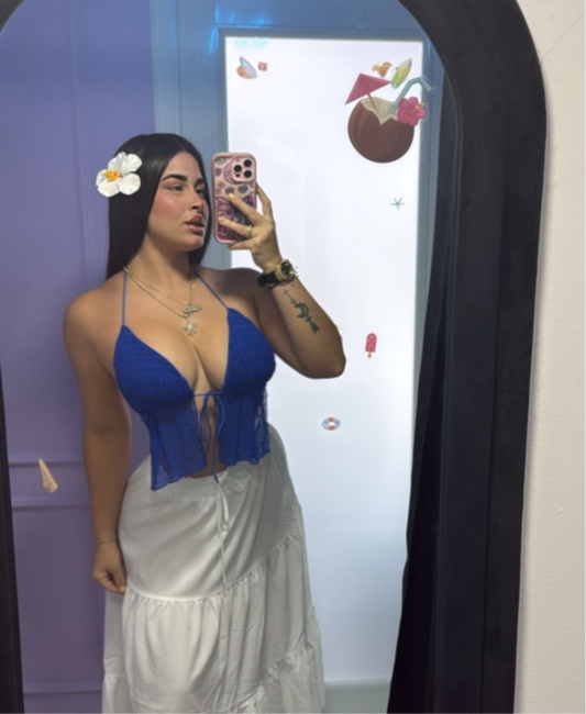 Crop Top Blue💙