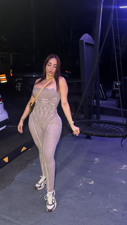 Mineral Cream Jumpsuit