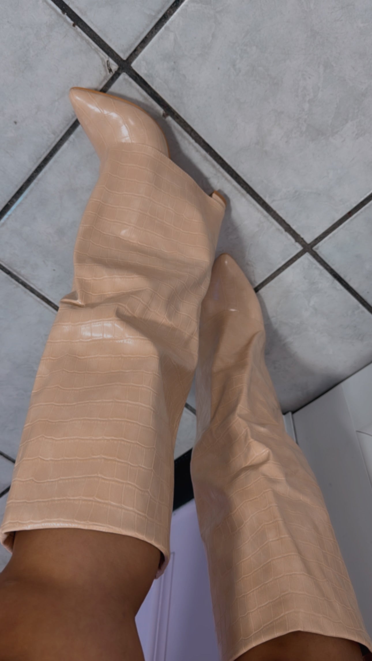 Luxe Nude Boots