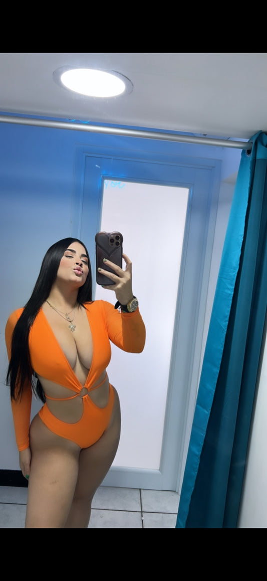 Orange Swimsuit