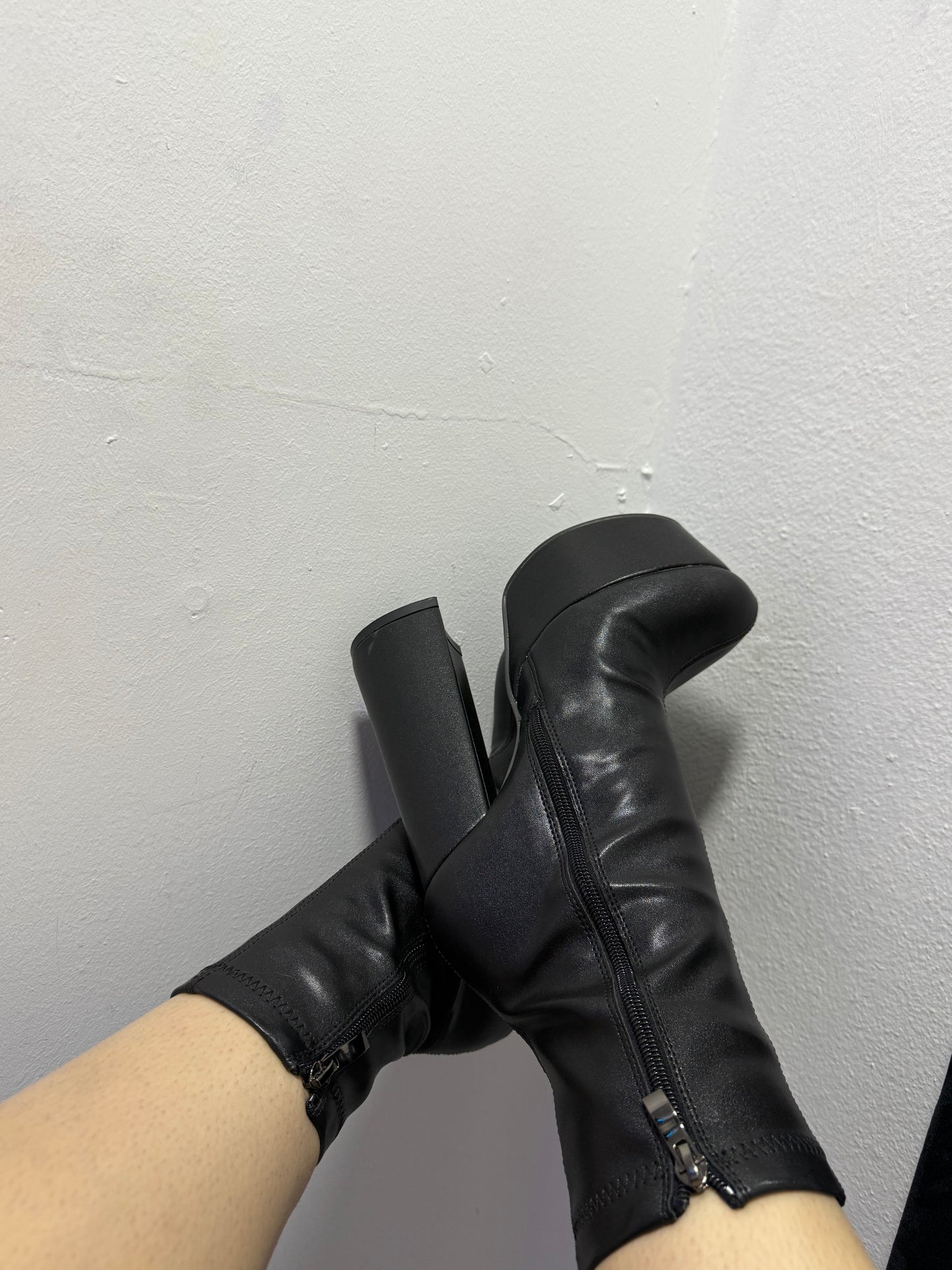Black Leather Boots