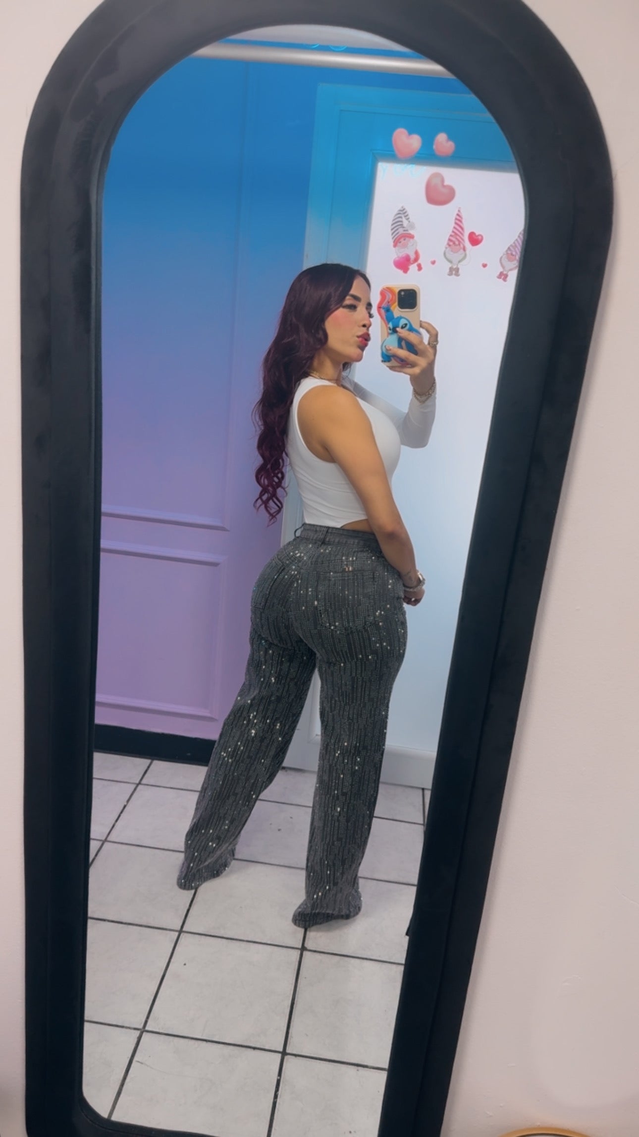 Rhinestone Pant💙