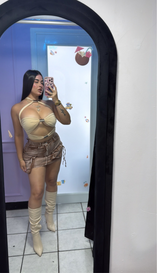 Cargo Skirt🤎