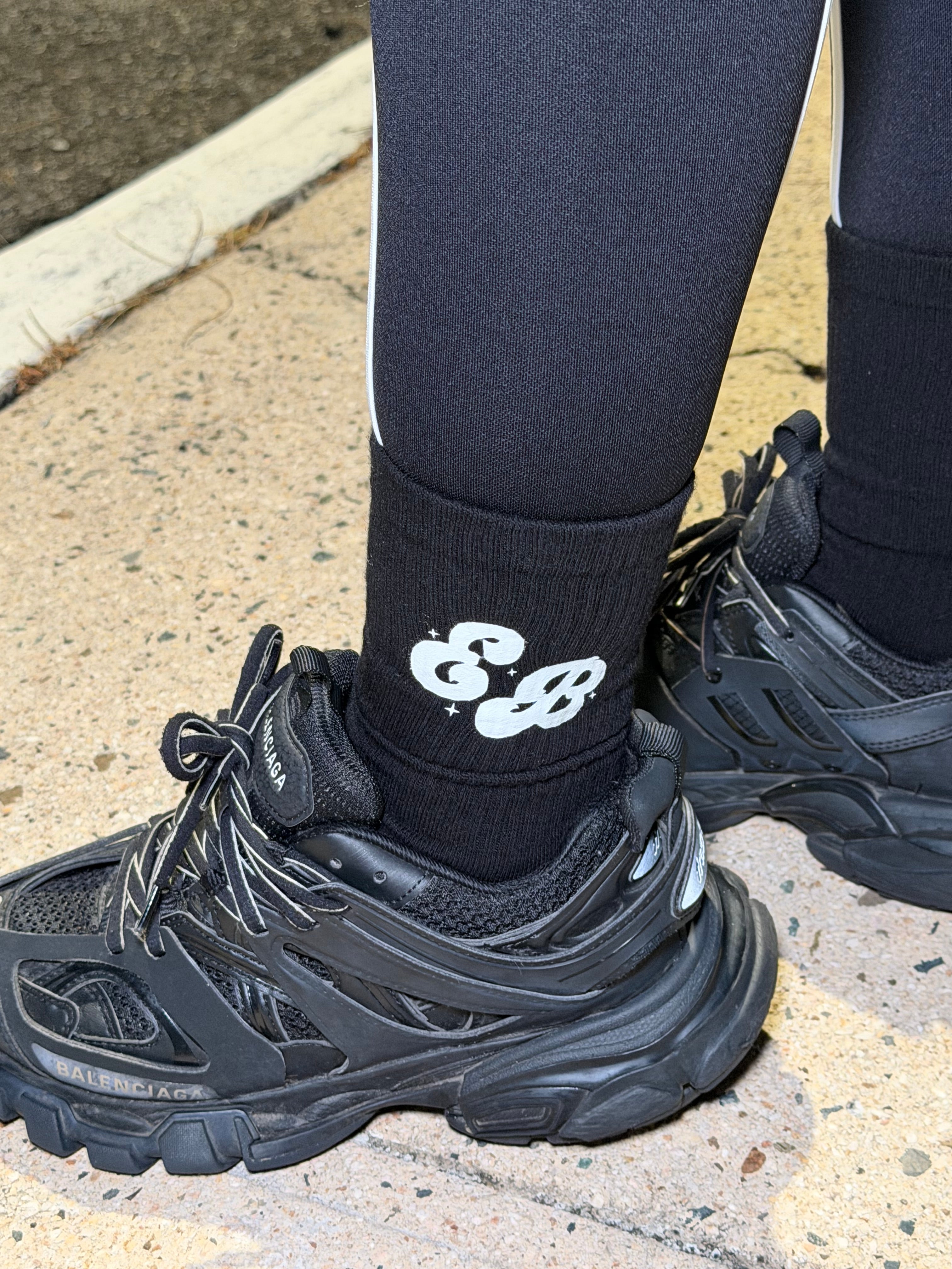 EB Crew Socks 🖤🤍