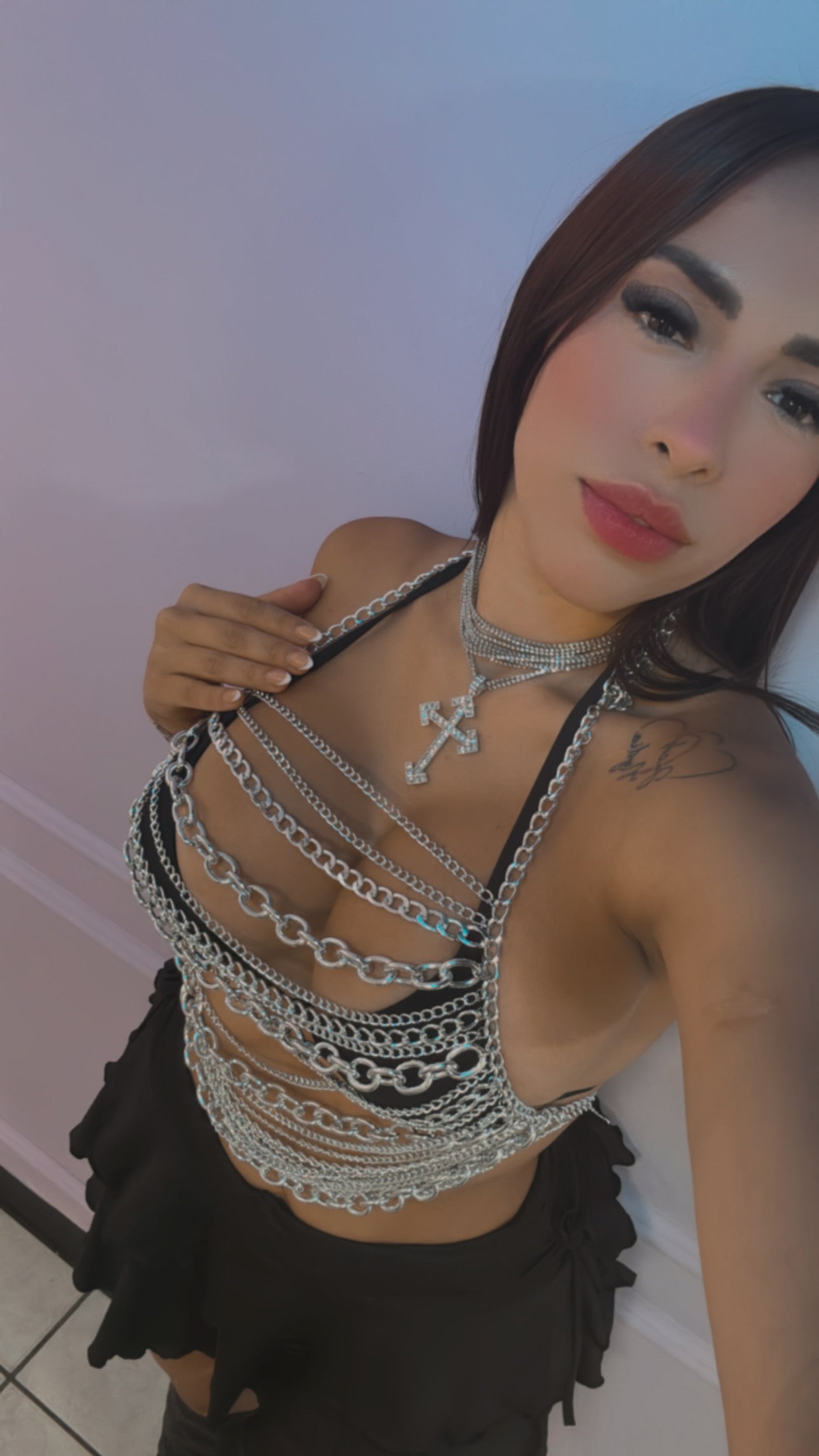 Chain Crop Top