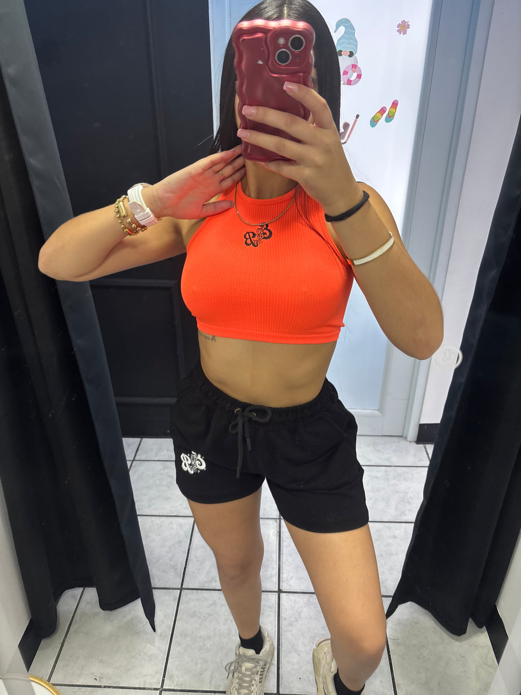 Euforia Rib Top 💕🖤🤍🧡