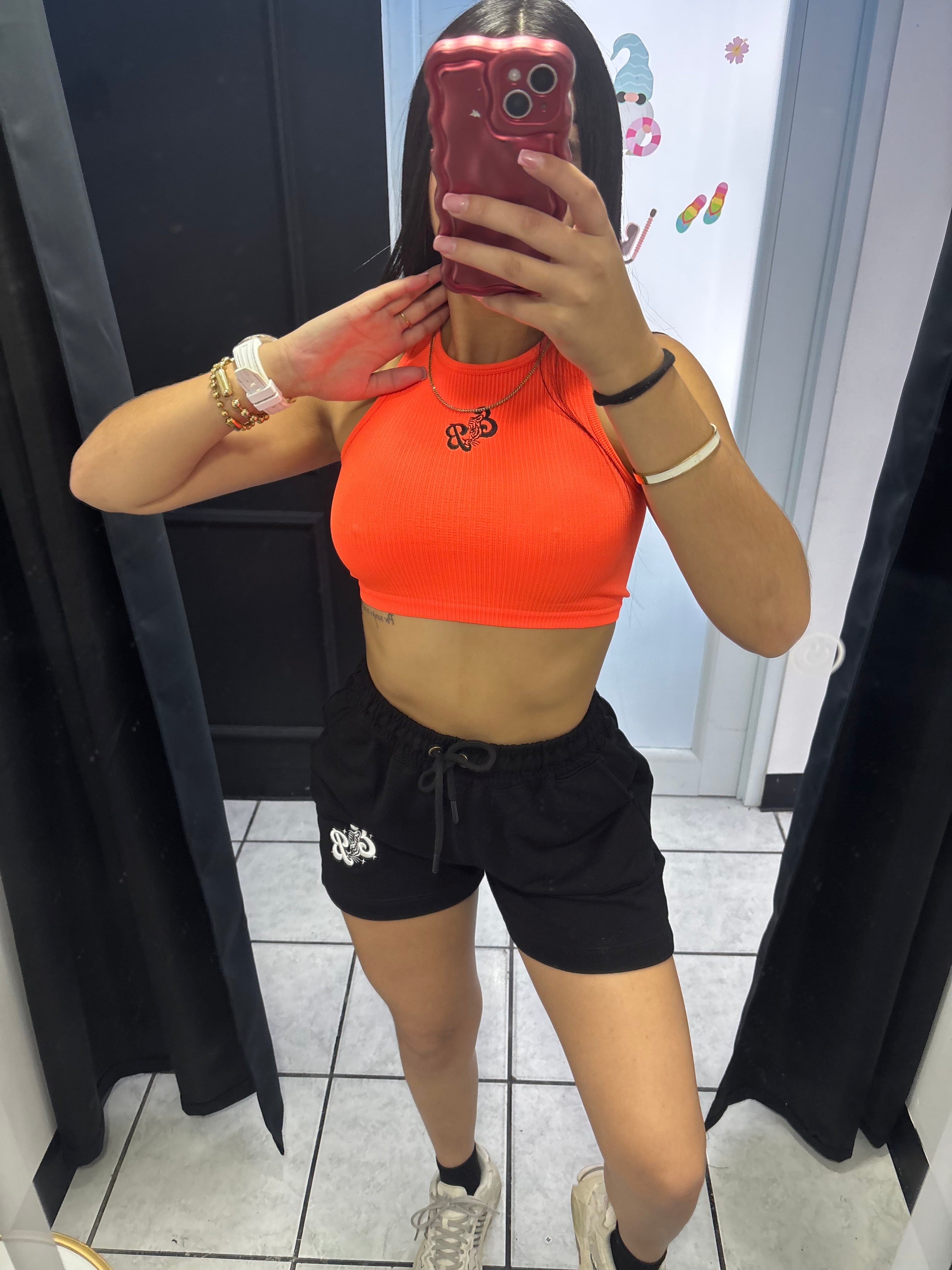 Euforia Rib Top 💕🖤🤍🧡