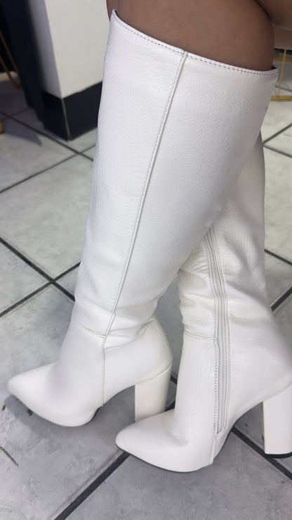 High White Boots