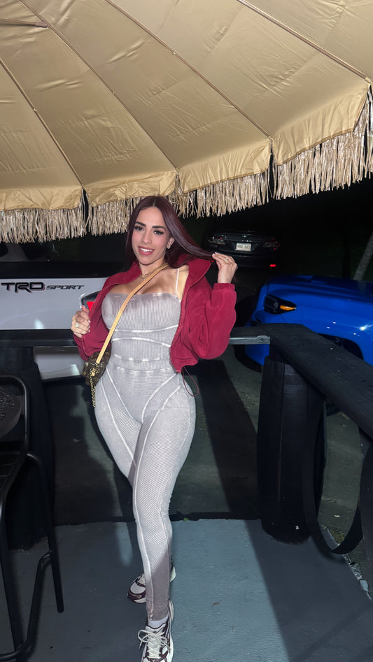 Mineral Cream Jumpsuit