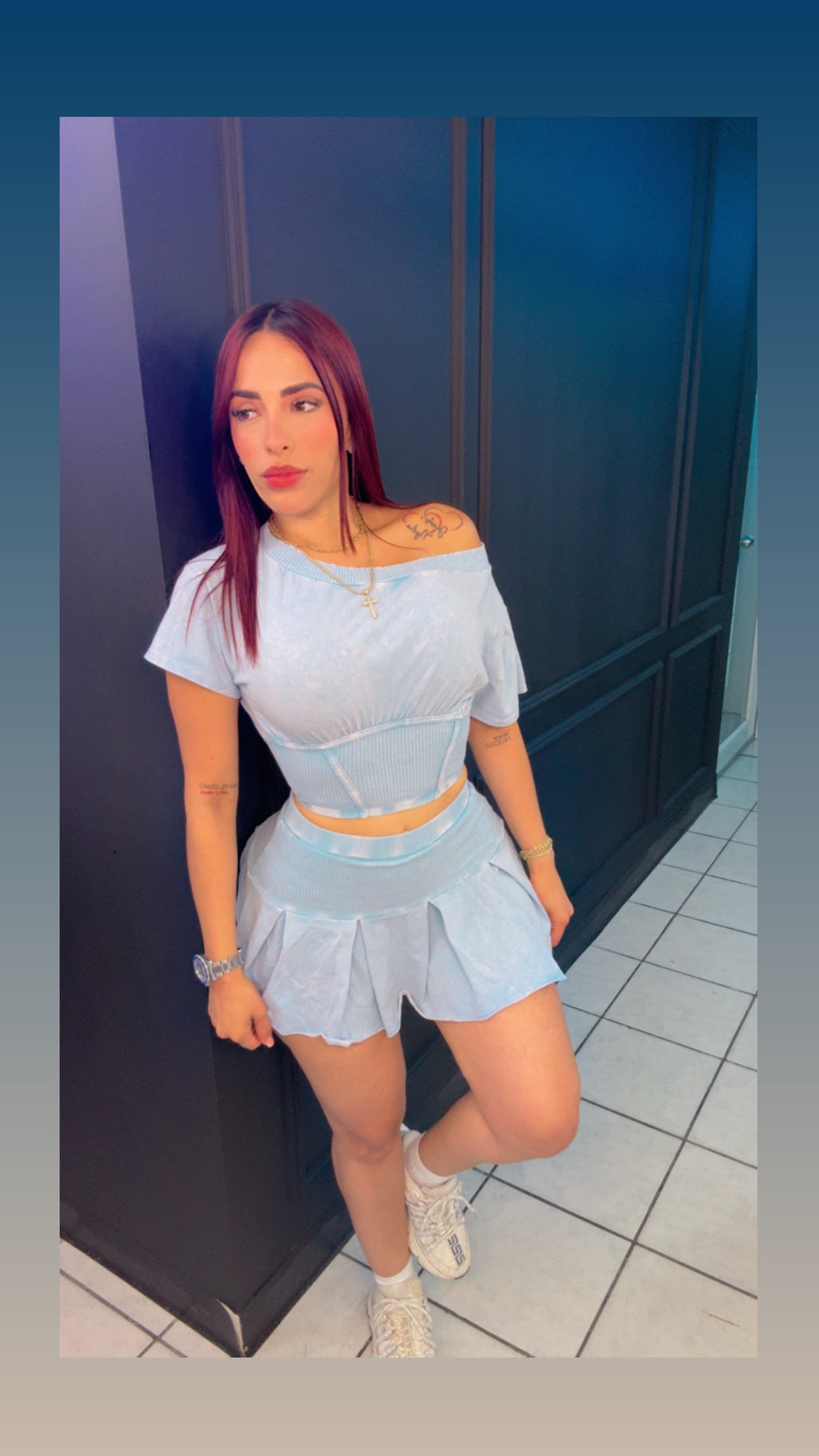 Baby Blue Set 🦋🤍