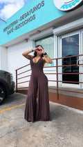 Mocha Jumpsuit 🤎