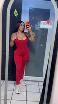 Mineral Jumpsuit Red