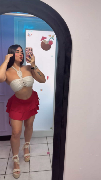 Crop Top nude