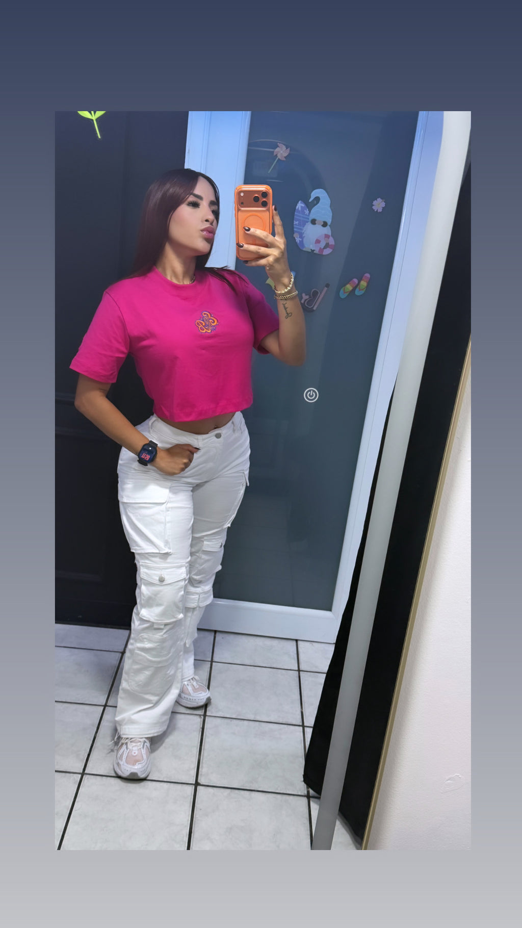 Pink Crush Tee 💕🧡💙