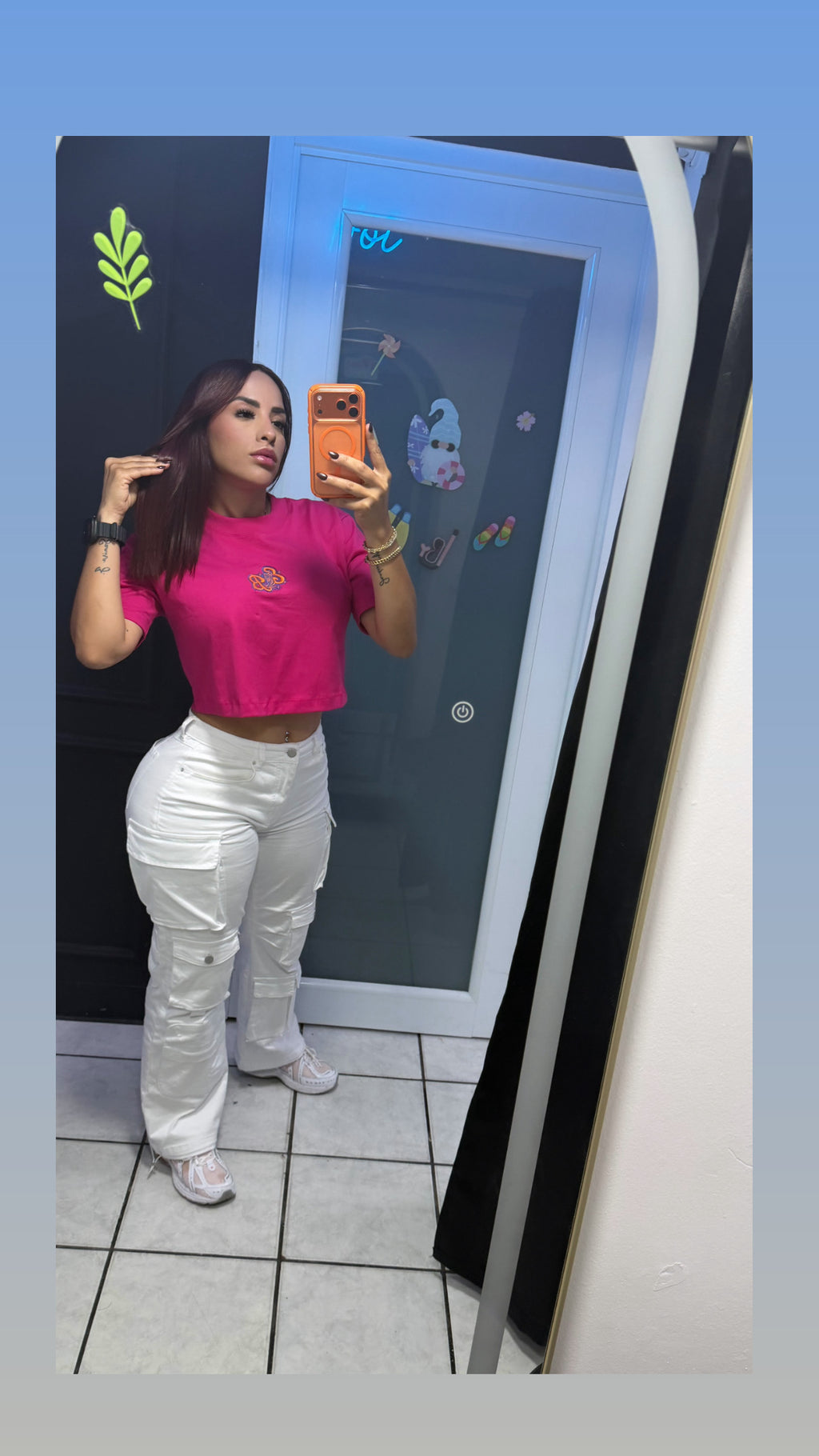 Pink Crush Tee 💕🧡💙